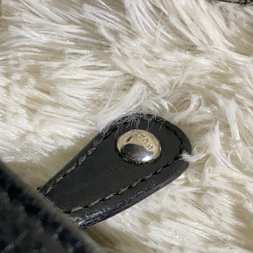 FURLA ~ 2 Way ~ Soft Black Leather Hobo Bag - Picture 4 of 13